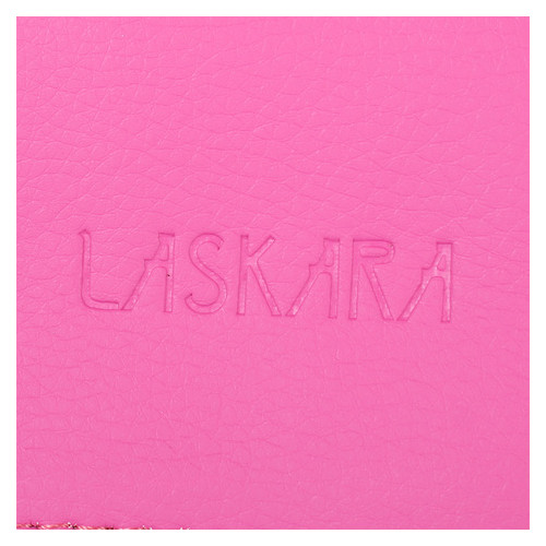 Жіноча сумка з якісного шкірозамінника Laskara LK-10238-bordeaux-fuchia фото №5