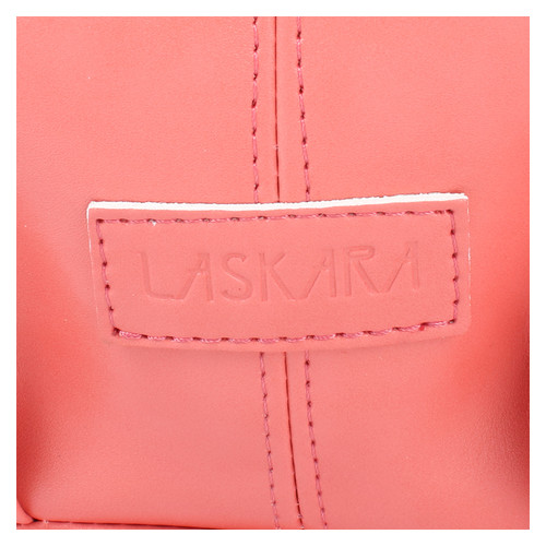Женская сумка из качественного кожезаменителя Laskara LK-10239-coral фото №6