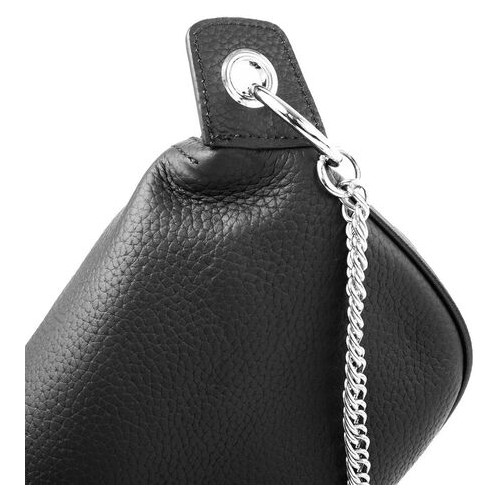 Жіноча шкіряна поясна сумка Vito TorelliVT-9395-black фото №6