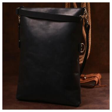 Сумка Shvigel Винтажная Черная (16338) фото №10