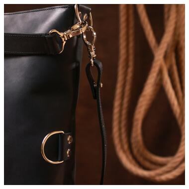 Сумка Shvigel Винтажная Черная (16338) фото №11