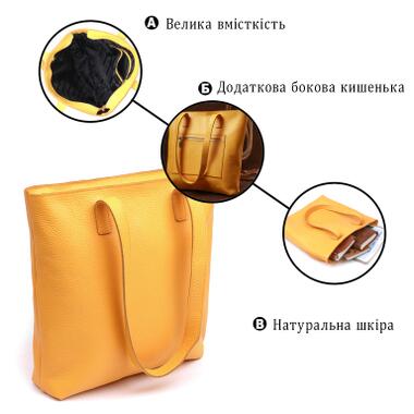 Сумка Shvigel Женская Желтая (16358) фото №4