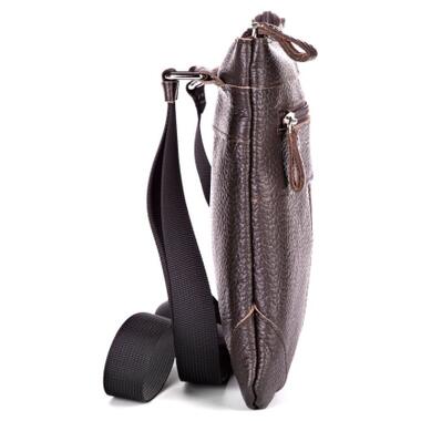 Сумка Shvigel Из натуральной кожи Коричневая (11014) фото №7