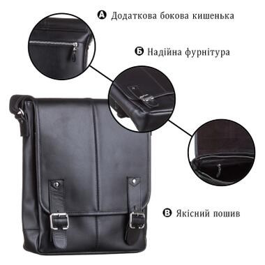 Сумка Shvigel Черная (11040) фото №4