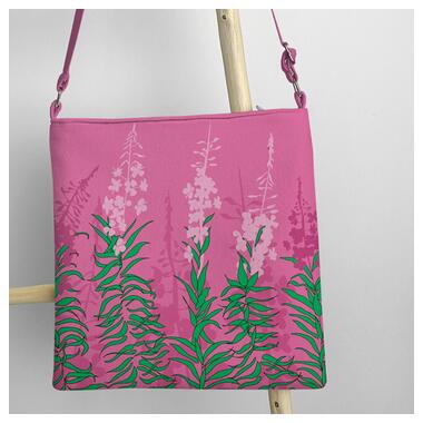 Жіноча сумка Taystra Квіти на рожевий фон (TAI_23J049) фото №1