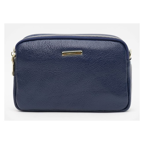 Жіноча шкіряна сумка Borsa Leather K11906n-blue фото №2