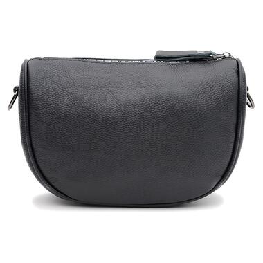 Жіноча шкіряна сумка Borsa Leather K18569bl-black фото №1