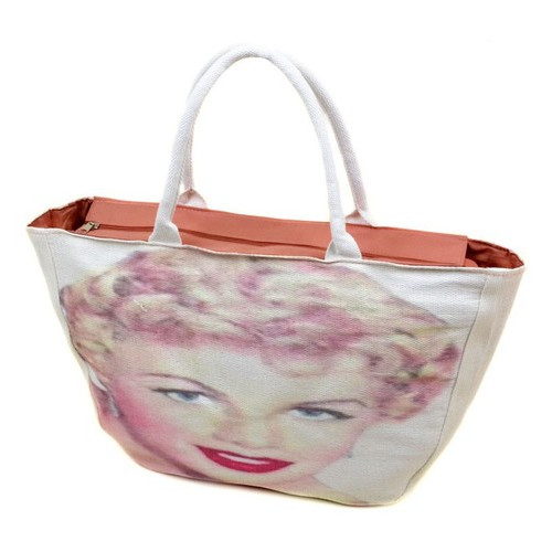 Женская пляжная сумка из текстиля Podium PC 9139-1 White (6462) фото №3
