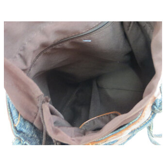 Джинсова сумка у формі жіночої спідниці Fashion jeans bag темно-синя фото №8