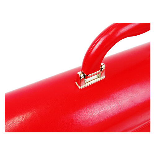 Портфель жіночий зі шкірозамінника AMO SST02 червоний фото №9