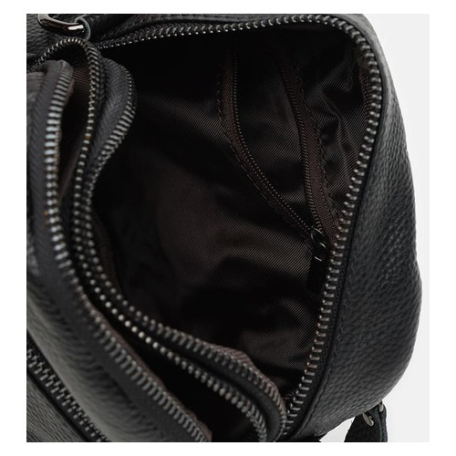 Жіноча шкіряна сумка Keizer K11208-black фото №6
