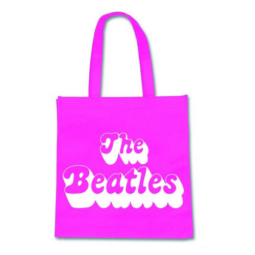 Сумка для покупок The Beatles, рожева фото №1