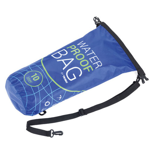Вулична сумка із захистом від води (для водних видів спорту) WATERPROOF BAG синя фото №2