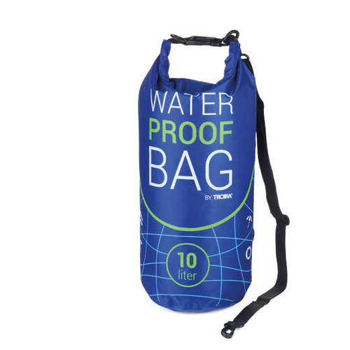 Вулична сумка із захистом від води (для водних видів спорту) WATERPROOF BAG синя фото №5