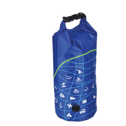 Вулична сумка із захистом від води (для водних видів спорту) WATERPROOF BAG синя фото №1