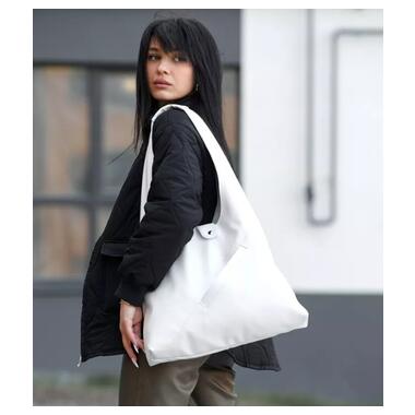 Жіноча сумка Sambag HOBO M білий 53200008 фото №2