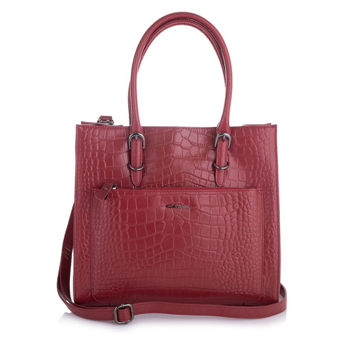 Жіноча шкіряна сумка Giorgio Ferretti SHIGF2019933-red фото №4