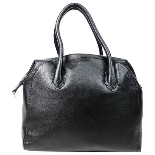 Жіноча шкіряна сумка Dor. Flinger чорна фото №5
