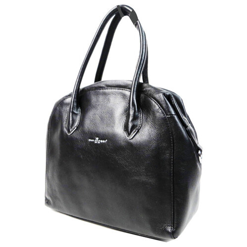Жіноча шкіряна сумка Dor. Flinger чорна фото №1