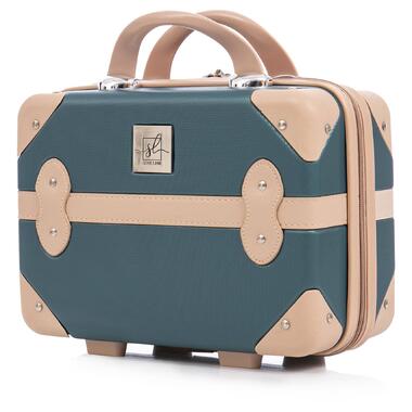 Бьюти-кейс Semi Line 10L Green-Navy (T5838-1) фото №1