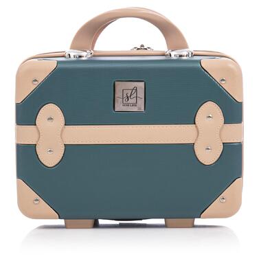Бьюти-кейс Semi Line 10L Green-Navy (T5838-1) фото №2