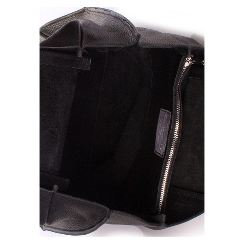 Шкіряна сумка Poolparty BigSoho (poolparty-bigsoho-black) фото №3