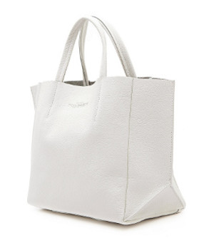 Шкіряна сумка POOLPARTY Soho (poolparty-soho-white) фото №2
