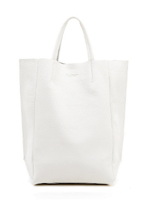 Шкіряна сумка POOLPARTY BigSoho (poolparty-bigsoho-white) фото №1
