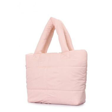 
Дута стьобана сумка POOLPARTY Fluffy персикова (fluffy-peach) фото №2