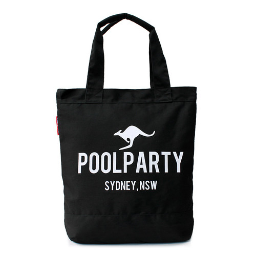 Сумка Poolparty Kangaroo Sydney коттоновая (pool1-black) фото №1