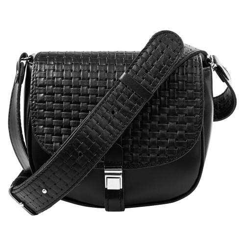 Жіноча шкіряна сумка-клатч Eterno AN-064-black фото №3