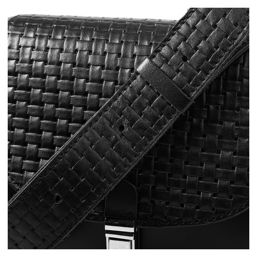 Жіноча шкіряна сумка-клатч Eterno AN-064-black фото №4