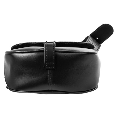 Жіноча шкіряна сумка-клатч Eterno AN-064-black фото №1
