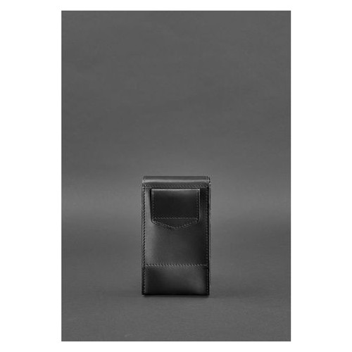 Вертикальна жіноча шкіряна сумка Mini чорна поясна/кроссбоді Blank Note BN-BAG-38-1-g фото №4