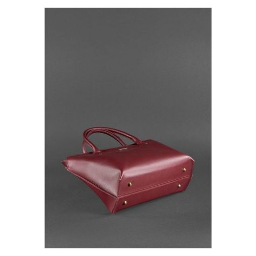 Жіноча шкіряна сумка Midi бордова Blank Note BN-BAG-24-vin фото №5