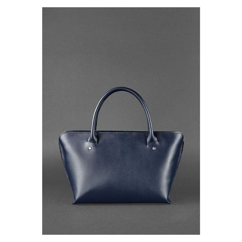 Жіноча шкіряна сумка Midi темно-синя Blank Note BN-BAG-24-navy-blue фото №7