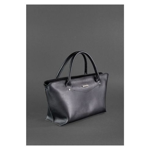 Жіноча шкіряна сумка Midi чорна Blank Note BN-BAG-24-g фото №3