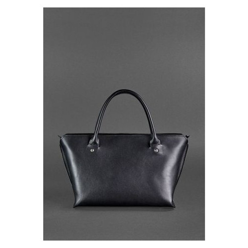 Жіноча шкіряна сумка Midi чорна Blank Note BN-BAG-24-g фото №4