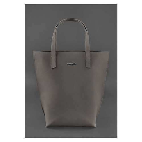 Шкіряна сумка жіноча шоппер DD темно-бежева Blank Note BN-BAG-17-beige фото №2