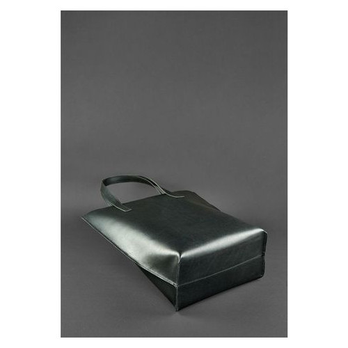 Шкіряна сумка шоппер DD чорна Blank Note BN-BAG-17-g фото №4
