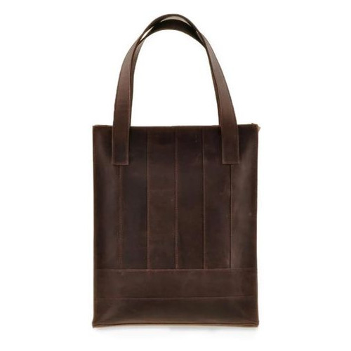 Шкіряна сумка шоппер Бетсі темно-коричнева Blank Note BN-BAG-10-o фото №10