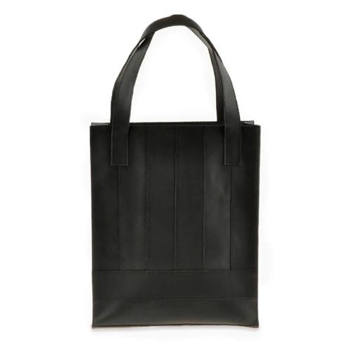 Шкіряна жіноча сумка шоппер Бетсі чорна Blank Note BN-BAG-10-g-kr фото №10