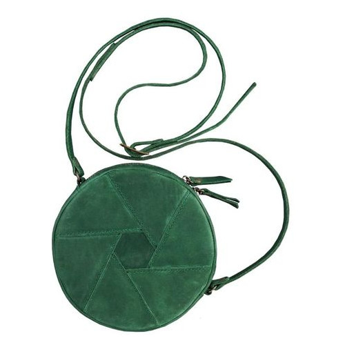 Шкіряна жіноча сумка Бон-Бон зелена Blank Note BN-BAG-11-iz фото №6