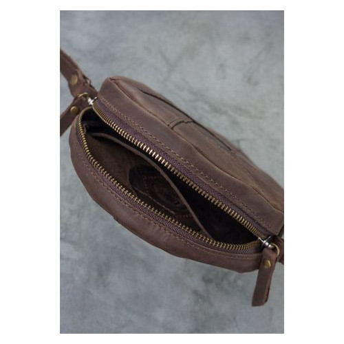 Шкіряна жіноча сумка Бон-Бон темно-коричнева Blank Note BN-BAG-11-o фото №5