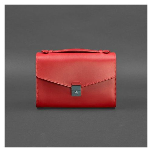 Жіноча шкіряна сумка-кроссбоді Lola червона Blank Note BN-BAG-35-rubin фото №8