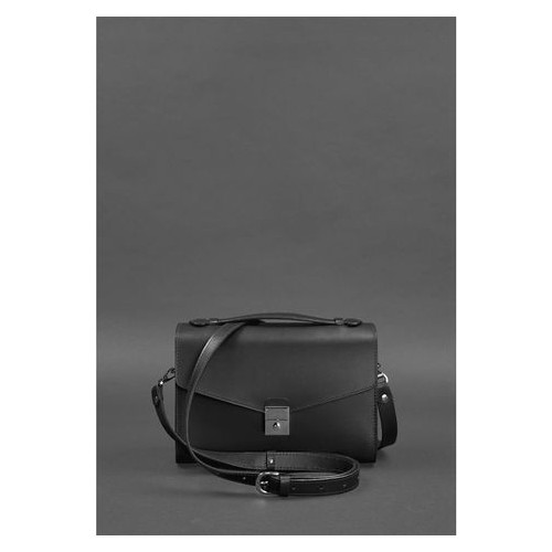 Жіноча шкіряна сумка-кроссбоді Lola чорна Blank Note BN-BAG-35-g фото №4
