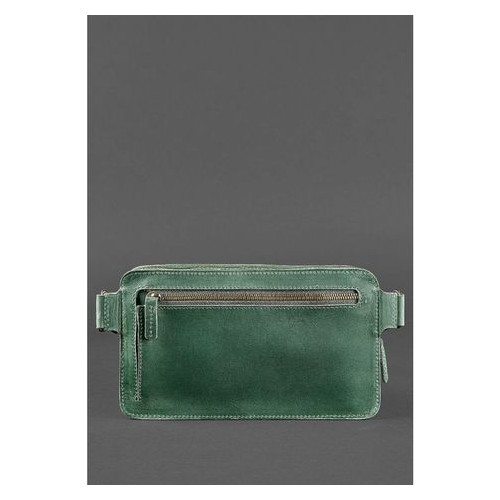 Шкіряна сумка Dropbag Maxi зелена Blank Note BN-BAG-20-iz фото №4