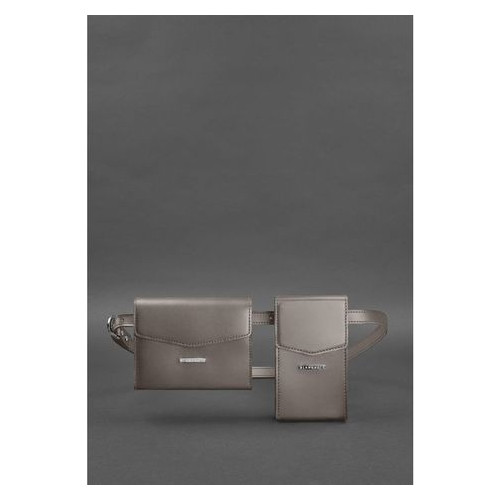 Набір жіночих сумок Blank Note Mini поясна/кроссбоді Темно-бежеві (BN-BAG-38-beige) фото №3