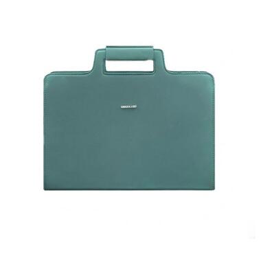 Жіноча шкіряна сумка для ноутбука и документів бірюзова BlankNote (BN-BAG-36-tiffany) фото №6