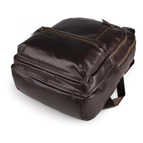 Рюкзак кожаный Tiding Bag 7313Q фото №11